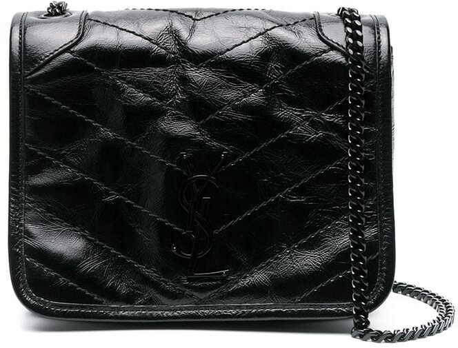 Saint Laurent Monogram quilted crossbody bag ShopStyle Wallets & Card