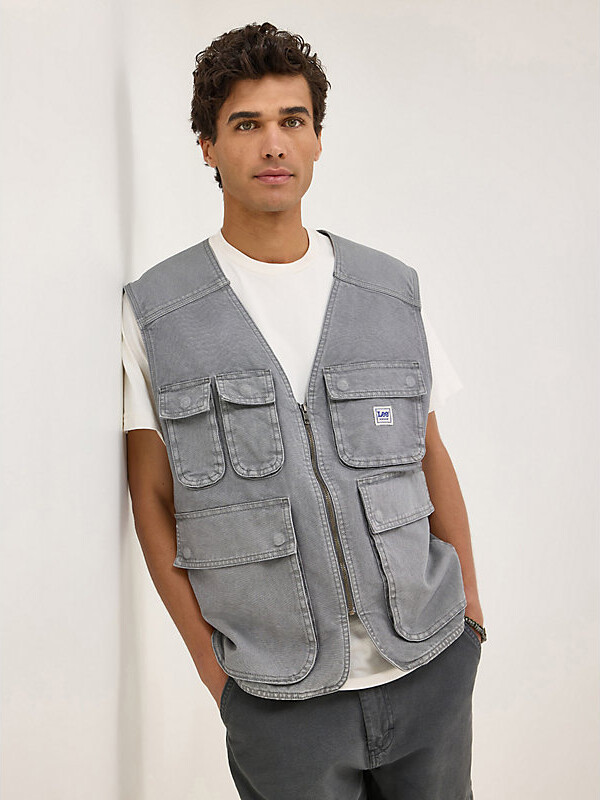 Lee Mens Relaxed Workwear Vest HD
