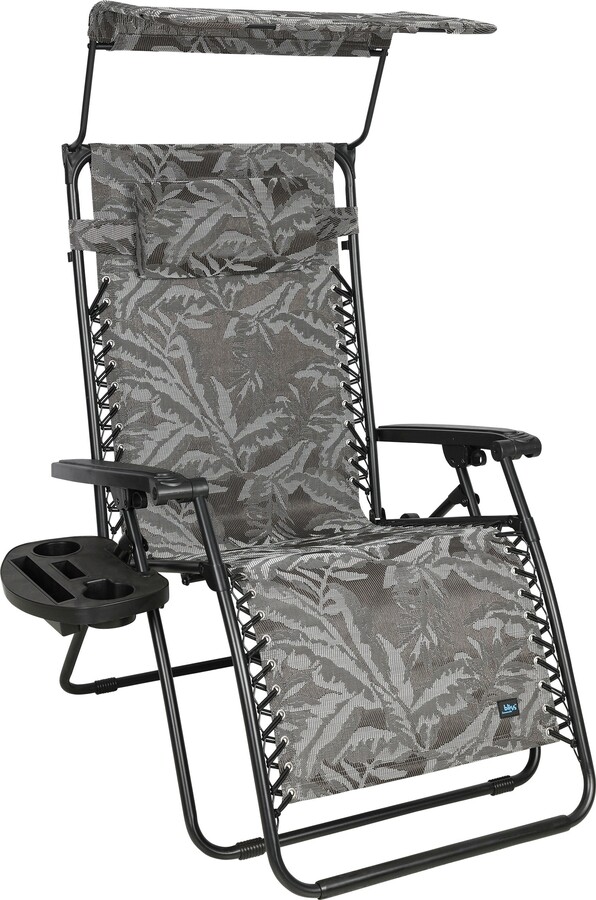 Global Pronex 26" Wide Zero Gravity Chair w/ Adjustable Canopy Sun