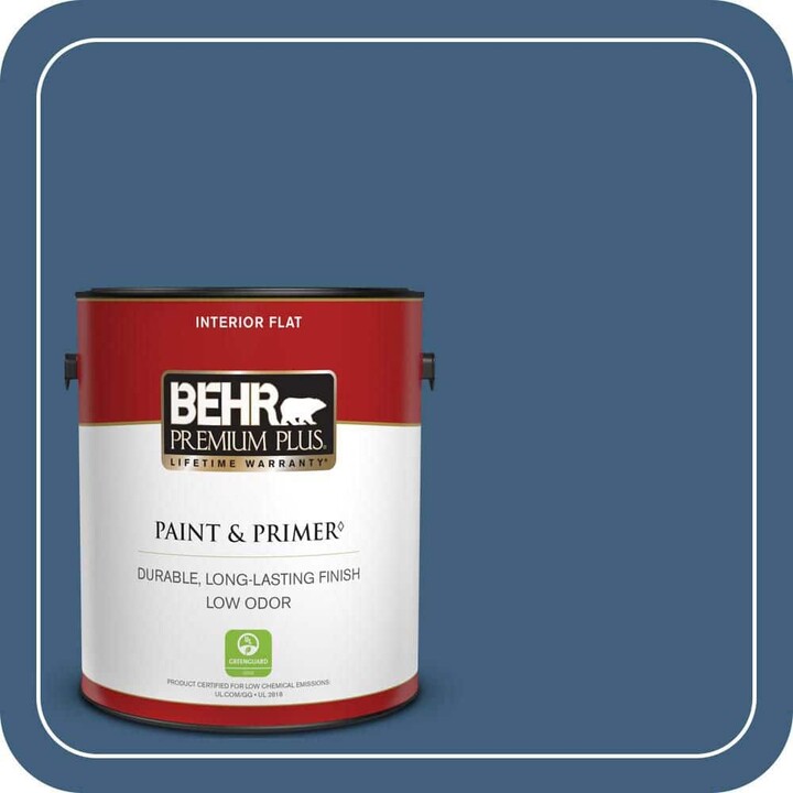 BEHR PREMIUM PLUS 1 gal. #M510-6 Tidal Flat Low Odor Interior Paint & Primer