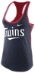 Thumbnail for your product : Nike Tri-Blend Loose Racerback 1.4 (MLB Twins) Women's Tank Top
