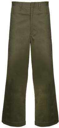 Bassike cropped tailored trousers