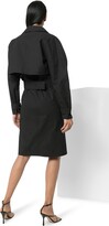 Thumbnail for your product : Bottega Veneta Storm-Flap Trench Dress