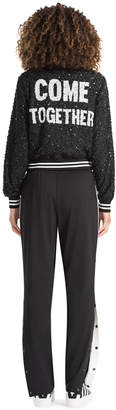 Alice + Olivia Bruce Low Rise Pull Up Track Pant