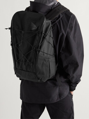 and wander Heather Coated-Shell Backpack
