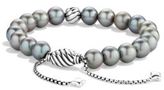 Thumbnail for your product : David Yurman Spiritual Beads Bracelet with Gray Pearls