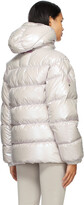 Thumbnail for your product : MONCLER GENIUS 6 Moncler 1017 ALYX 9SM Silver Down Iridescent Buckle Jacket