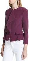 Thumbnail for your product : Ted Baker Ruffle Front Peplum Jacket