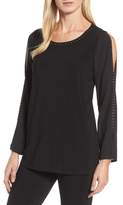 Thumbnail for your product : Chaus Studded Split Sleeve Top