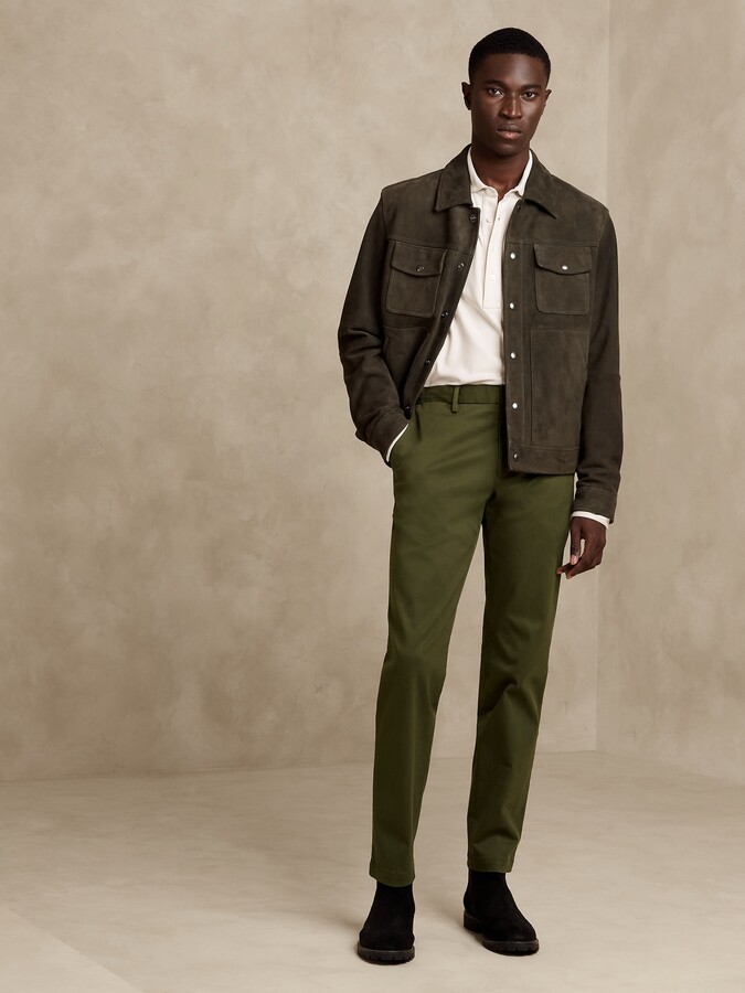 Olive Green Chino | ShopStyle