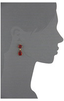 Thumbnail for your product : Lauren Ralph Lauren Pebble Beach Faceted Stone Double Drop Earrings