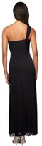 Thumbnail for your product : Alex Evenings Beaded One-Shoulder Mesh Gown (Regular & Petite)