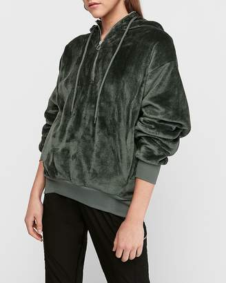 express velour sweatshirt