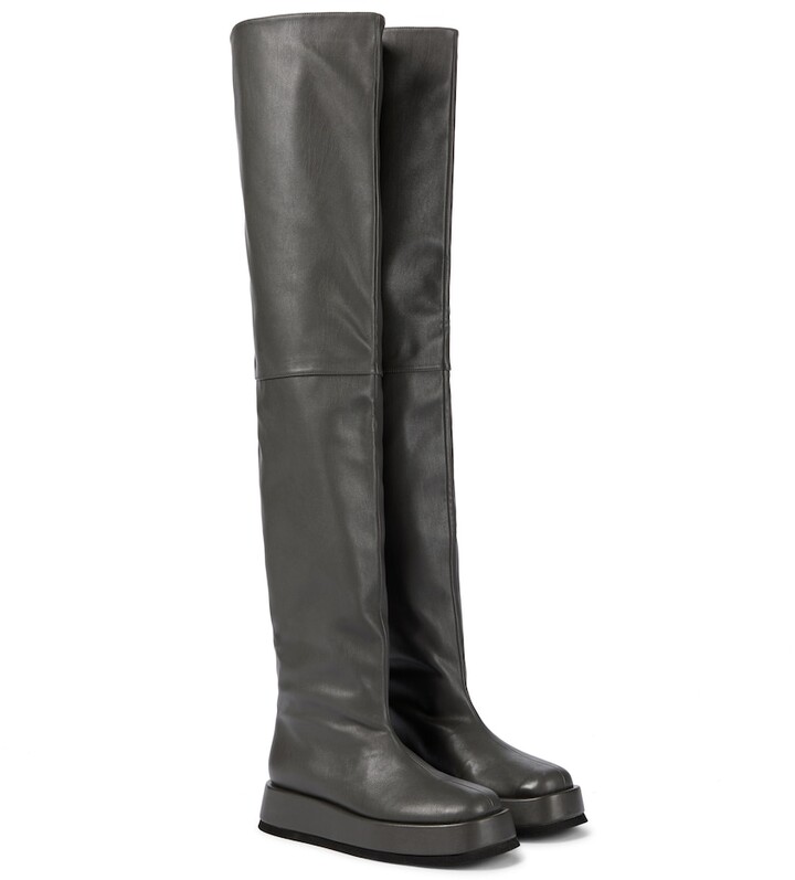 【Gia Borghini】 GIA/RHW Rosie 10レザー over-the-kneeブーツ Gia Borghini - GIA/RHW Rosie 10 leather over-the-knee boots