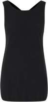 Thumbnail for your product : Amanda Wakeley Motion Black Twist Cashmere Silk Top