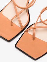 Thumbnail for your product : Wandler Orange Yara 85 leather sandals