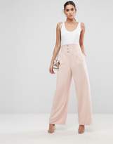 Thumbnail for your product : ASOS Tailored Super High Waist Uber Wide Leg Trouser