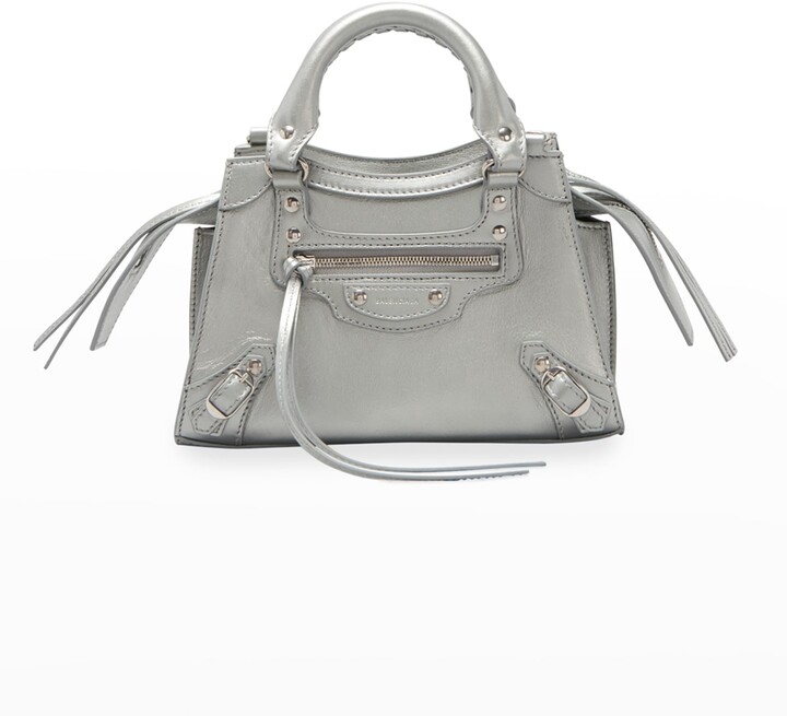 metallic satchel