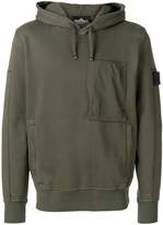 Thumbnail for your product : Stone Island Shadow Project multi-pocket hoodie