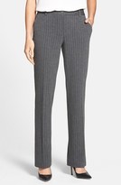 Thumbnail for your product : Jones New York Pinstripe Flare Ponte Pants
