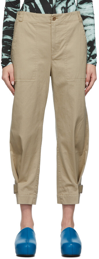 Khaki Twill Pants | Shop the world's largest collection of fashion 
