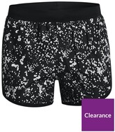 Thumbnail for your product : Under Armour Fly By 2.0 Printed Shorts - Black
