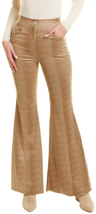 Suede Trousers Flare | Shop the world's largest collection of 