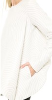 Thumbnail for your product : Opening Ceremony Dimensional Fingerprint Cascade Pullover Cape