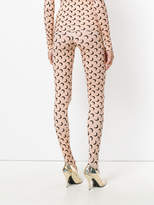 Thumbnail for your product : Marine Serre Radical Call For Love printed tights