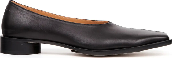 MM6 MAISON MARGIELA Square-Toe Ballerina Shoes