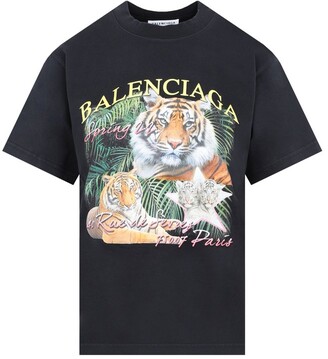Balenciaga Year Of The Tiger Small Fit T-Shirt