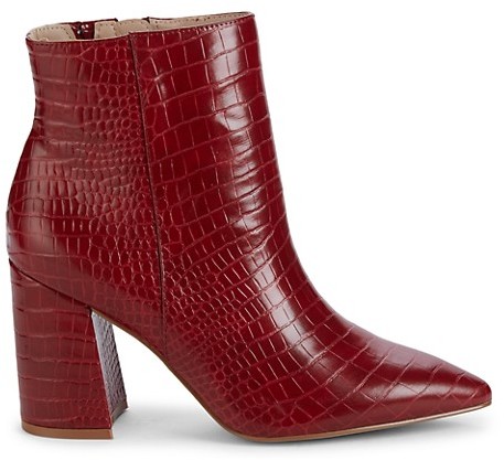 charles david red boots