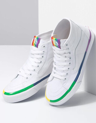 Vans Rainbow Foxing Sk8-Hi Tapered Shoes - ShopStyle