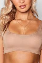 Thumbnail for your product : boohoo Layered Plunge Necklace