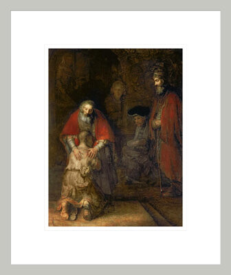 Red Barrel Studio Return of the Prodigal Son by Rembrandt van Rijn - Framed Giclee Print