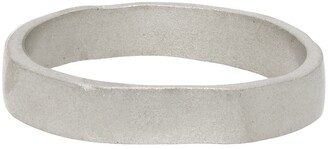 Pearls Before Swine Silver Polished Spliced Band Ring