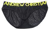 Thumbnail for your product : Andrew Christian Men's Sheer Leopard Brief