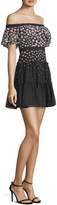 Thumbnail for your product : BCBGMAXAZRIA Off-The-Shoulder Ruffle Mini Dress