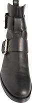 Thumbnail for your product : Pierre Hardy Double-Buckle Motorcycle Boots-Black