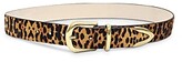 Thumbnail for your product : B-Low the Belt Women's Berto Leopard Print Calf Hair Belt