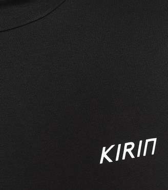 Kirin Logo stretch-cotton bodysuit