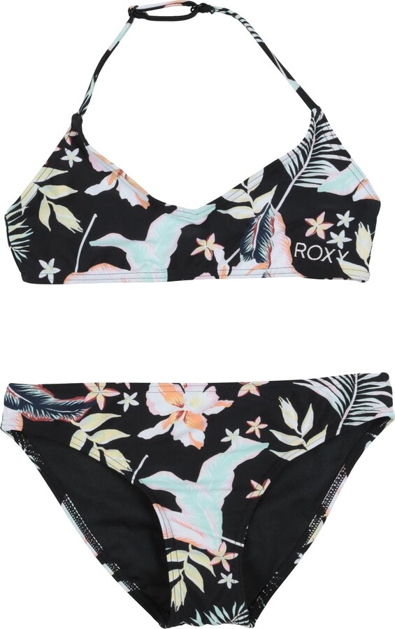 Roxy Rx Girl's Bikini California Friends Tri Bra Set Bikini Black -  ShopStyle Boys' Swimwear