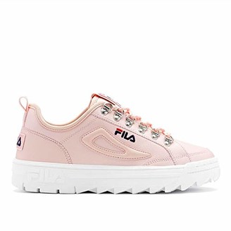 fila chunky sneakers pink