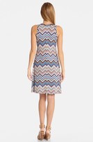 Thumbnail for your product : Karen Kane 'Miami Zigzag' Sleeveless A-Line Dress