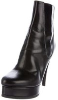 Thumbnail for your product : Jil Sander Leather Platform Ankle Boots