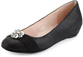 Thumbnail for your product : Taryn Rose Pello Suede Ornament Flat, Black