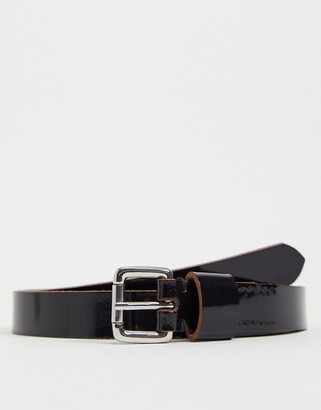 Bolongaro Trevor patent leather belt