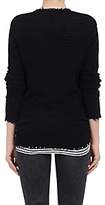 Thumbnail for your product : R 13 Women's Distressed Cashmere Crewneck Sweater - Black