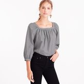 Thumbnail for your product : J.Crew Tall Penny top in microgingham