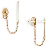 Thumbnail for your product : CatbirdTM 14K gold ballerina earrings